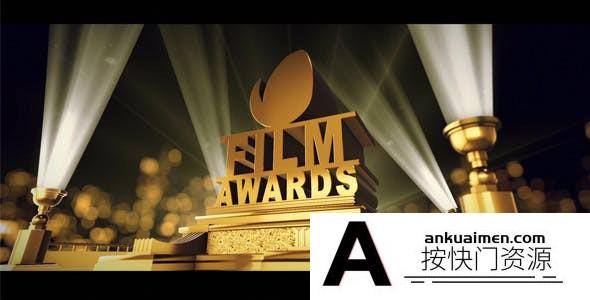 [logo模板]颁奖典礼探照灯Logo动画AE模板– Awards Logo