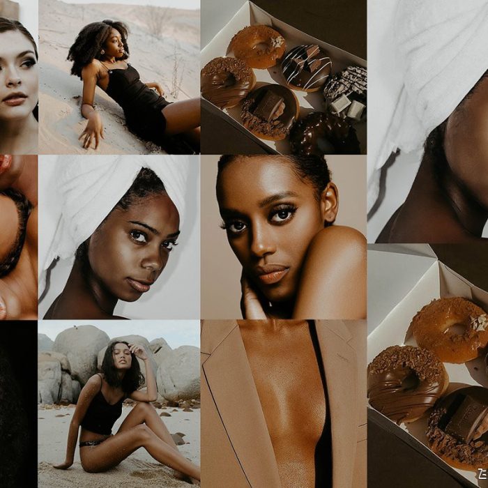 [人像LR预设]巧克力焦糖皮人像肤修饰LR预设+手机LR预设 DARK SKIN LIGHTROOM