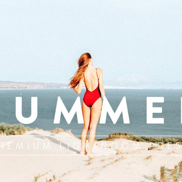 [人像LR预设]夏季人像写真清新通透胶片LR预设/移动LR预设 SUMMER Lightroom