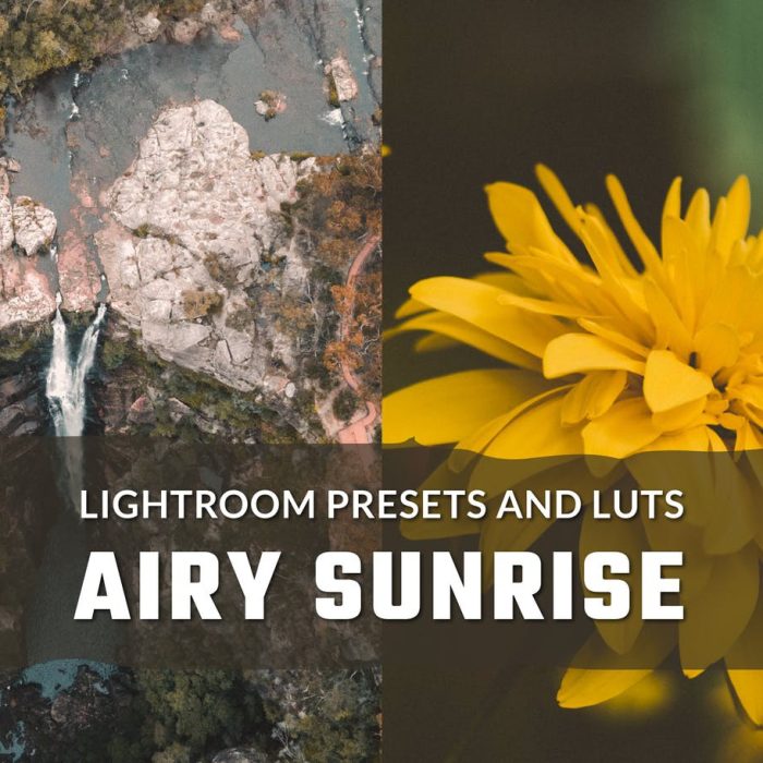 [风光LR预设]梦幻电影风光摄影后期调色Lightroom预设及视频后期调色LUT预设