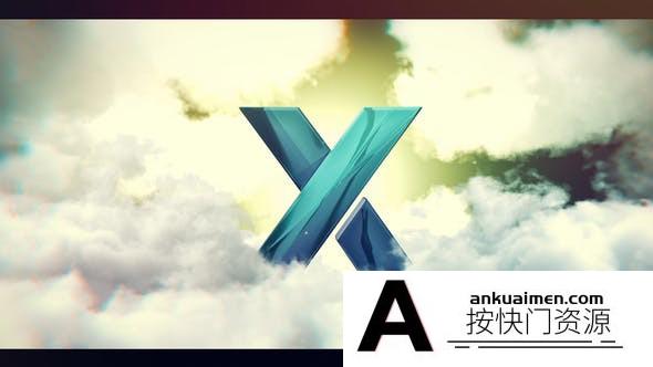 [logo模板]云层穿梭电影Logo动画AE模板- Movie Logo Reveal