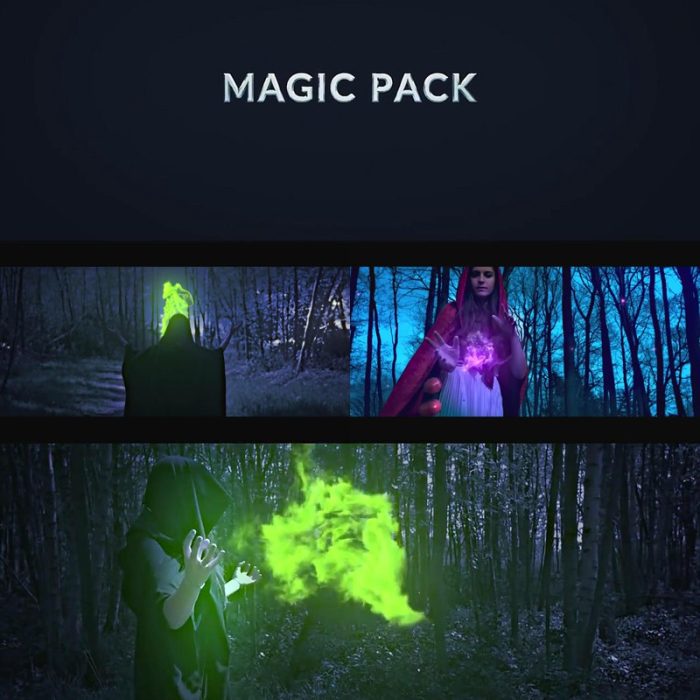 [高清视频素材][素材发布]32组魔法法术粒子烟雾4K分辨率视频素材