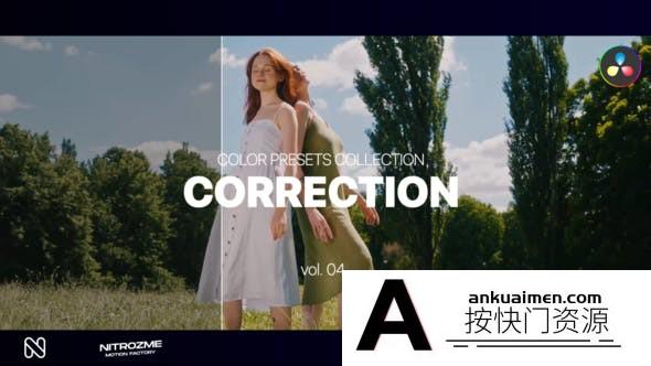 电影宣传片视频色彩校正LUT预设Correction LUT Collection Vol. 04