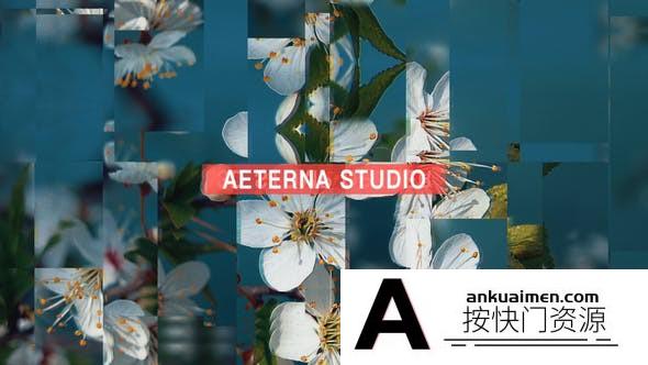 [三维AE模板]三维翻转视差快闪文字图片开场AE模板- 3D Stomp Opener