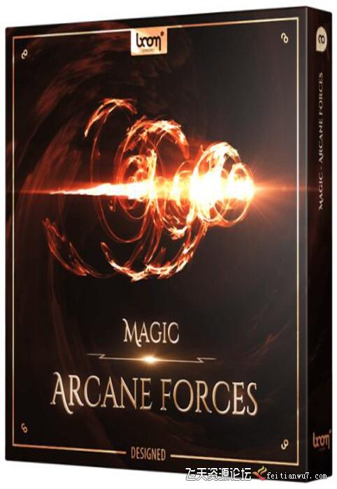 [音效素材][素材发布]Boom Library-制作神秘魔术动作能量冲击波特效音效Arcane Forces第一套