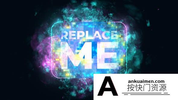 [logo模板]科技数码能量Logo动画AE模板- Digital Energy Logo Reveal