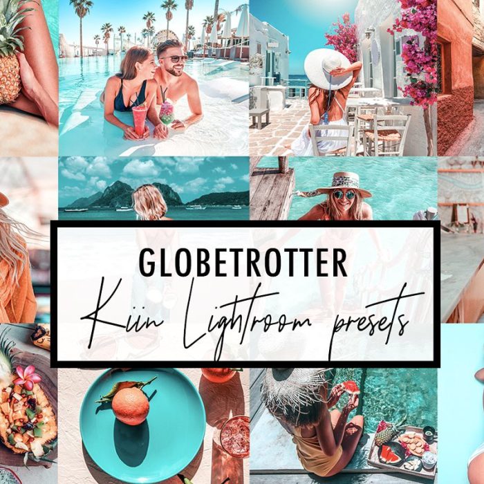 [旅拍LR预设]INS浪漫热带海滩旅拍人像Lightroom预设+手机版LIGHTROOM MOBILE预设