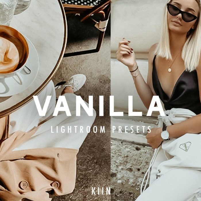 [人像LR预设]香草冰淇淋色调INS人像LR预设/移动APP预设VANILLA LIGHTROOM PRESETS