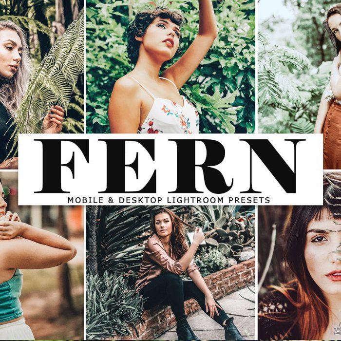 [人像LR预设]时尚外拍森系人像电影胶片感Lightroom预设+手机Lightroom APP预设