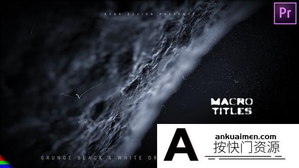 [Premiere模板]PR模板-科幻电影医疗医学文字标题电影预告片模板 Covid Titles