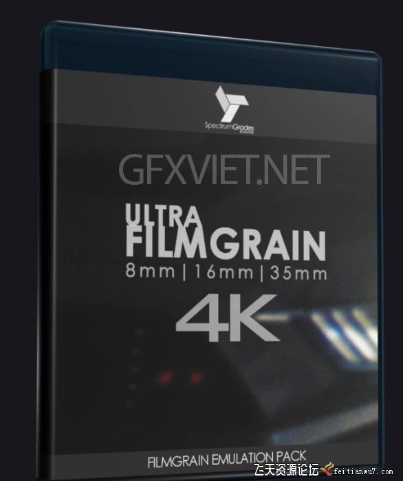 [特效视频素材][素材发布]57组超专业4K 8mm/16mm/35mm 模拟电影镜头胶片噪点效果视频素材