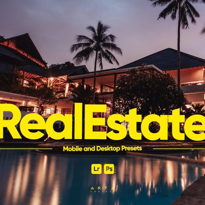 [风光LR预设]ARTA Presets-房地产摄影后期调色Lightroom预设 Real Estate Presets