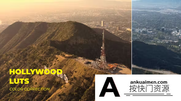 10个好莱坞电影视频调色LUT预设  LUTs Hollywood