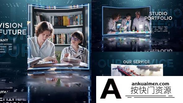 [开场片头]科技视频包装展示片头AE模板- Corporate Technology Slideshow