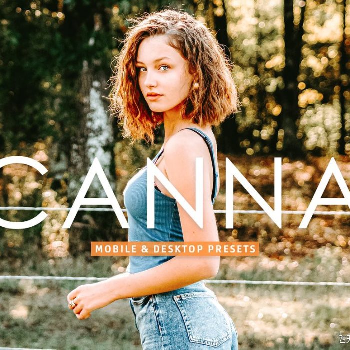 [人像LR预设]美人蕉明亮暖色调人像后期调色Lightroom预设 Canna Pro Lightroom Presets