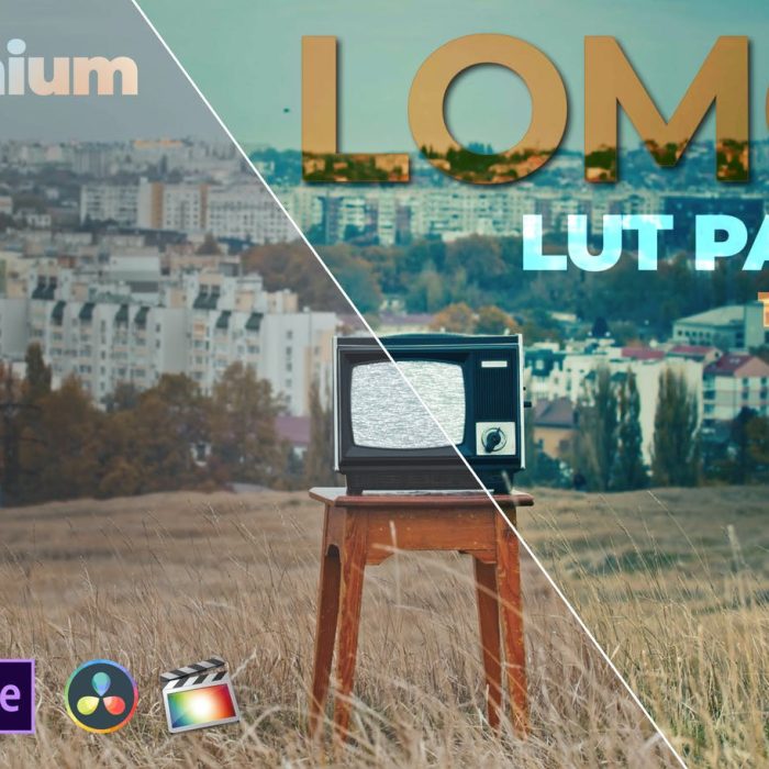 LOMO复古电影胶片风格视频调色LUT预设 Titanium LOMO Video Luts