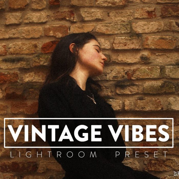 [胶片LR预设]电影复古颗粒胶片人像后期调色Lightroom预设 intage Vibes Lightroom Presets