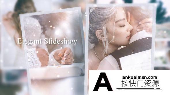 [婚礼AE模板]浪漫婚礼照片相册片头AE模板- Wedding Piano