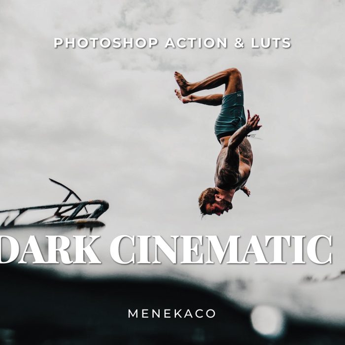 情绪黑暗电影视频调色后期LUT预设 Dark Cinematic Photoshop Action & LUTs