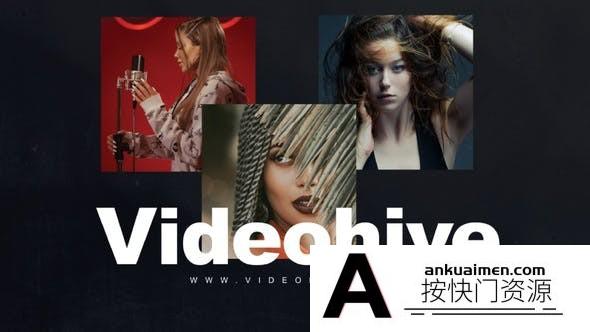 [相册AE模板]创意时尚图片视频宣传包装AE模板- New Style Opener