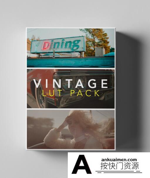 旅拍视频调色复古风电影胶片LUT预设下载