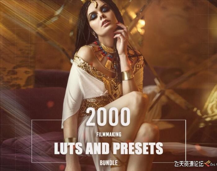 Eldamar Studio-2000个剪映达芬奇电影视频调色LUT预设捆绑包