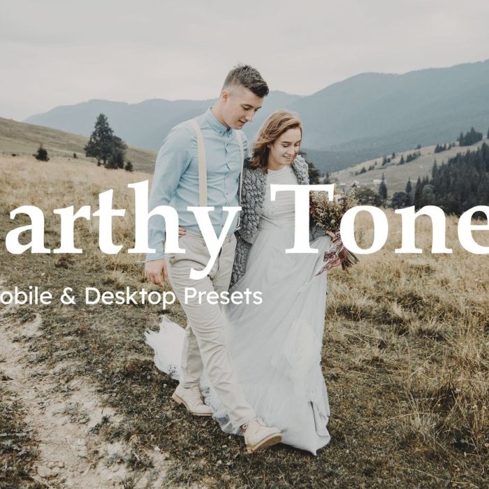 [人像LR预设]大地色调电胶片色调Lightroom预设及社交媒体短视频LUT预设