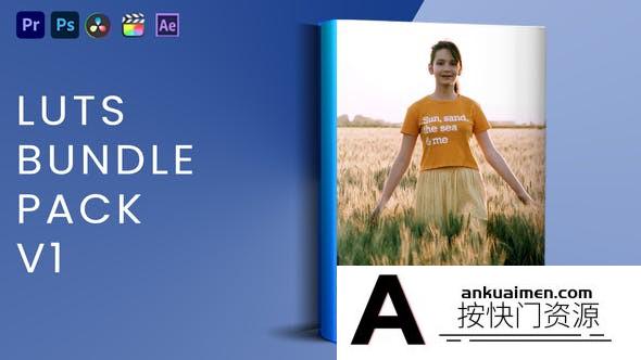 40个电影MV视频后期调色LUT预设合集 LUTs Bundle Pack V1