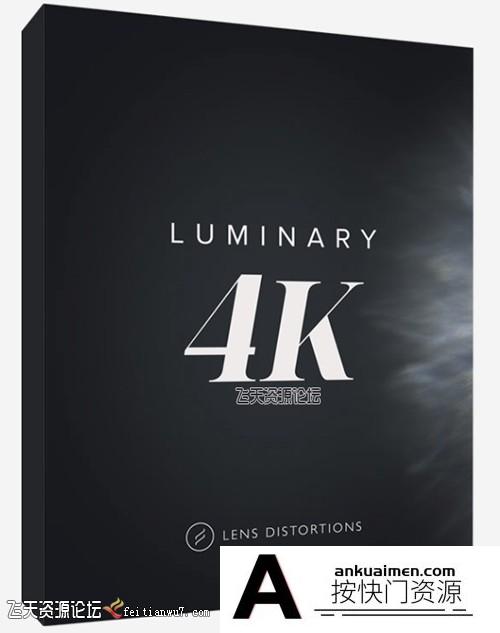 [高清视频素材][素材发布]75组4K高清唯美虚焦镜头玻璃光斑素材Lens Distortions Luminary 4K