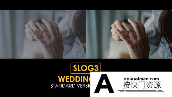 142个索尼SLOG3电影艺术婚礼视频LUT调色预设 支持/FCPX/PR/PS