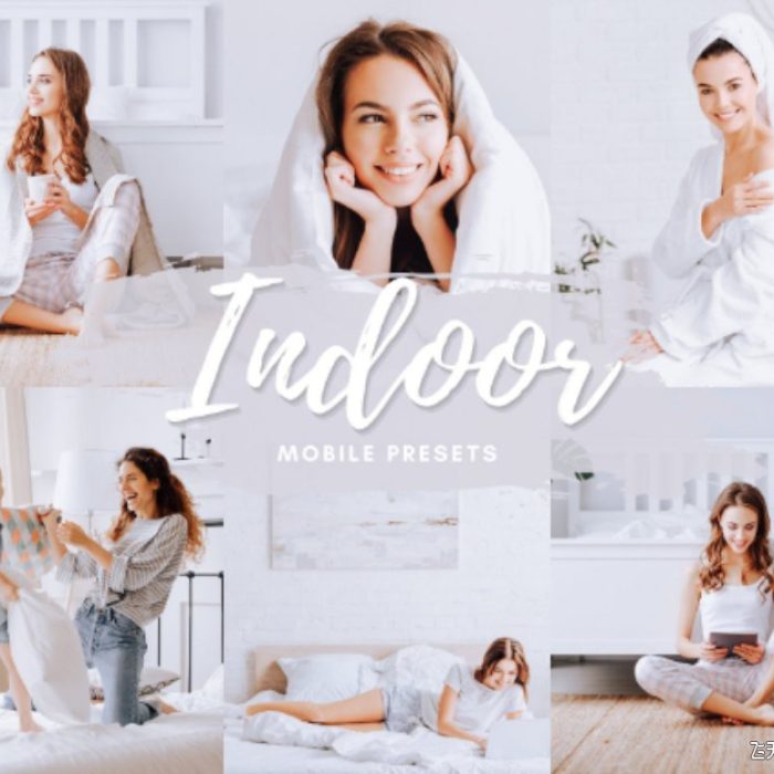 [人像LR预设]明亮通透室内人像INS风格LR预设/手机APP照片滤镜 INDOOR Lightroom Presets