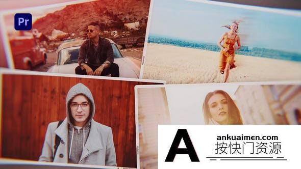 [Premiere预设]PR预设-美好回忆照片相册片头PR预设 Elegant Photo Slideshow