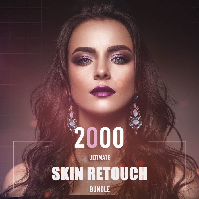 [人像LR预设]2000+终极人像皮肤修饰Lightroom预设合集 2000+Ultimate Skin Retouch Bundle