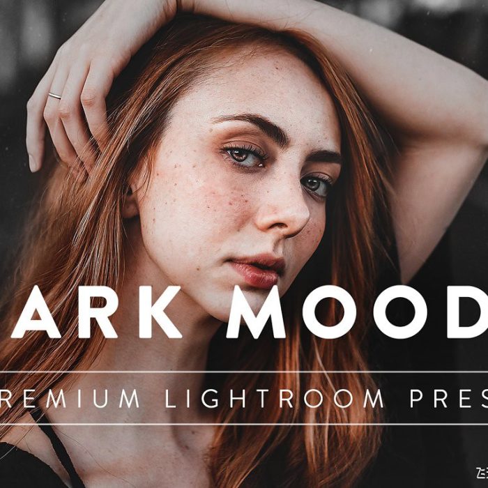 [旅拍LR预设]城市旅拍黑暗情绪人像Lightroom预设/APP预设 DARK MOODY Pro Lightroom Preset