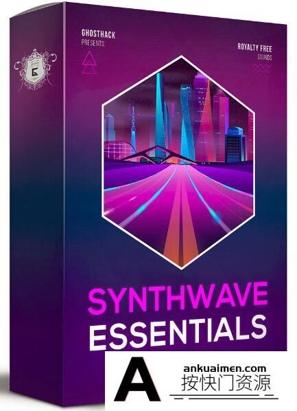 [音效素材]356个80年代电子乐电影院旋律贝斯鼓声无人机等优美合成电子音效库