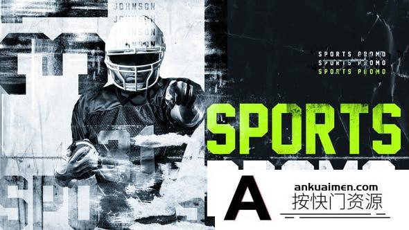 [栏目包装]AE模板-体育赛事栏目包装片头AE模板 Sport Promo
