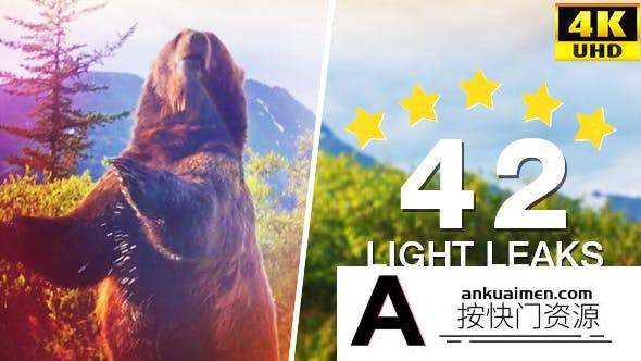 [高清视频素材][素材发布]42组4K分辨率光效视频素材下载镜头光晕泄漏光效散景叠加