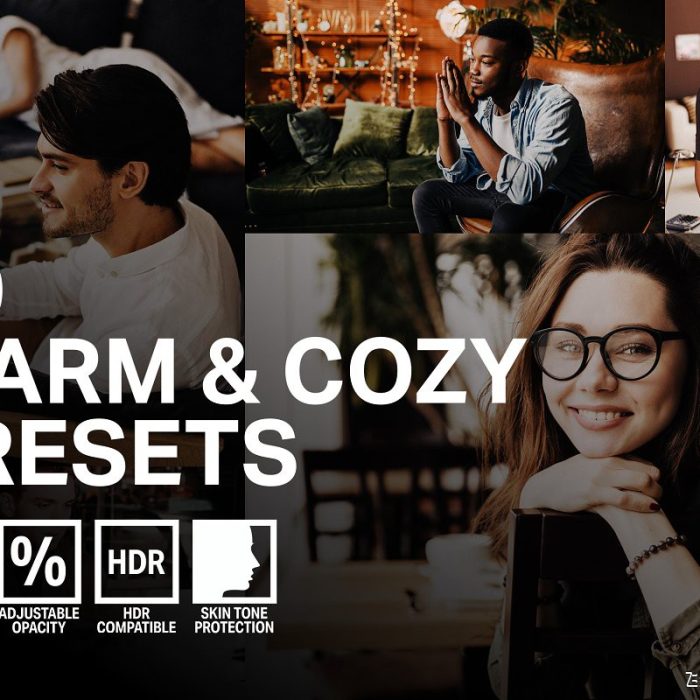 [人像LR预设]电影情绪人像LR预设+APP预设+LUT预设 Warm & Cozy Lightroom Presets