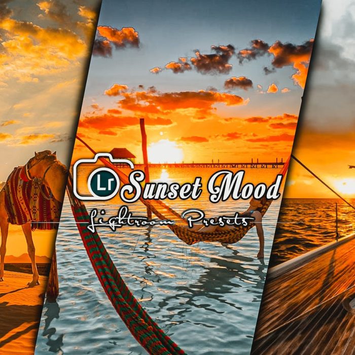 [风光LR预设]日落黄昏心情电影Lightroom预设 Sunset Mood Cinematic Lightroom Presets
