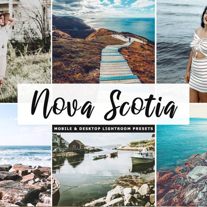 [旅拍LR预设]新斯科舍旅拍人像LR预设+APP预设 Nova Scotia Lightroom Presets