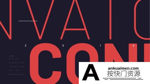 [Premiere模板]企业会议创意动态事件简介短片宣传视频片头AE模板