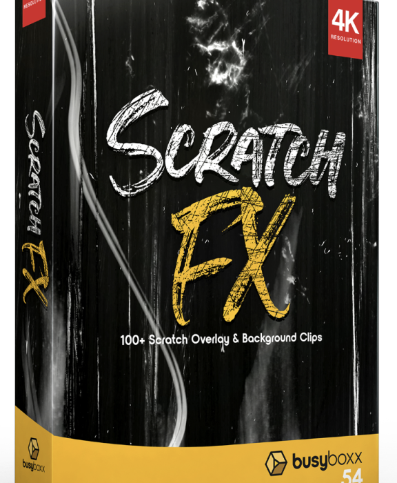 [特效视频素材][素材发布]BusyBoxx-V54 104组划痕特效复古4K超级慢动作高清视频剪辑素材