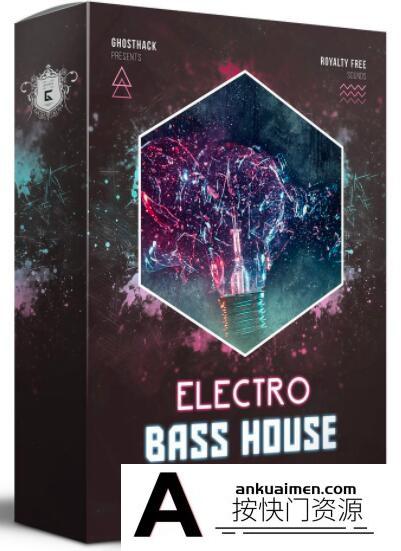 [音效素材]音效素材-660+酒吧电子低音贝斯MIDI循环音效合集 Ghosthack Electro Bass House
