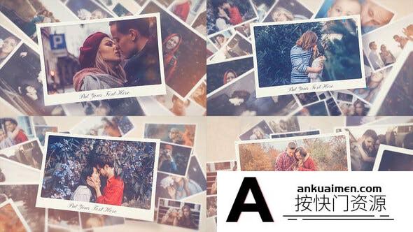 [相册AE模板]回忆照片相册片头AE模板- Photo Memories Slideshow