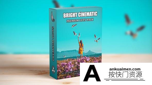 明亮自然电影调色LUT预设 Bright Nature Cinematic Film LUTs Pack