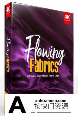 [高清视频素材][素材发布]BusyBoxx-V19 128个漂浮布料流动丝绸织物4K高清视频素材合集