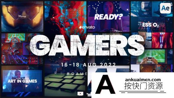 [宣传推广]游戏活动项目视频宣传片头AE模板- Event Promo