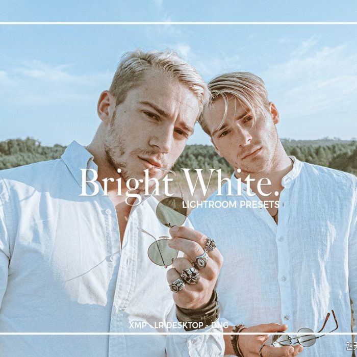 [人像LR预设]INS情绪通透明亮家庭人像LR预设/APP预设 BRIGHT WHITE LIGHTROOM PRESETS