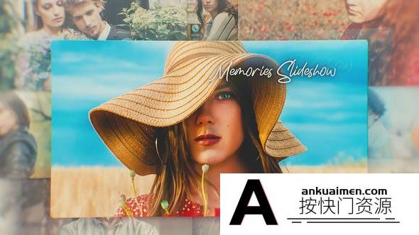 [相册AE模板]美好回忆照片相册片头AE模板- Lovely Photo Slideshow