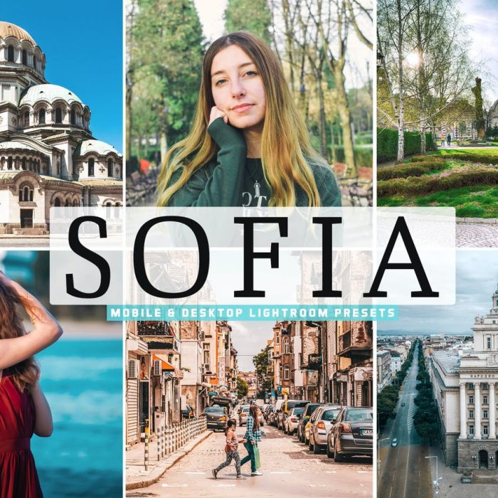[旅拍LR预设]索菲亚旅拍城市风光人像Lightroom预设与移动LR预设 Sofia Lightroom Presets
